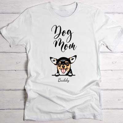 Dog mom - Personalised T-Shirt