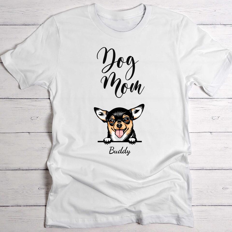 Dog mom - Personalised t-shirt