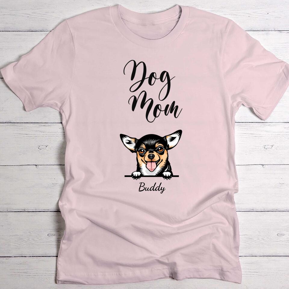 Dog mom - Personalised t-shirt