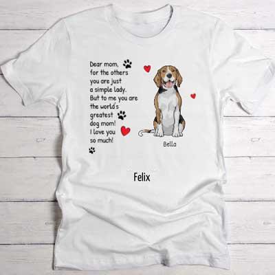 The world's greatest pet parent - Personalised T-Shirt - Featured Image