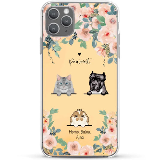 All my pets - Personalised Phone Case