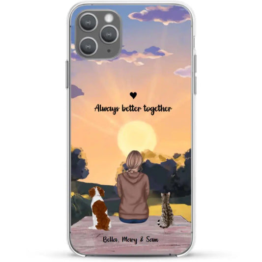 Seasons with pets - Personalised Phone Case