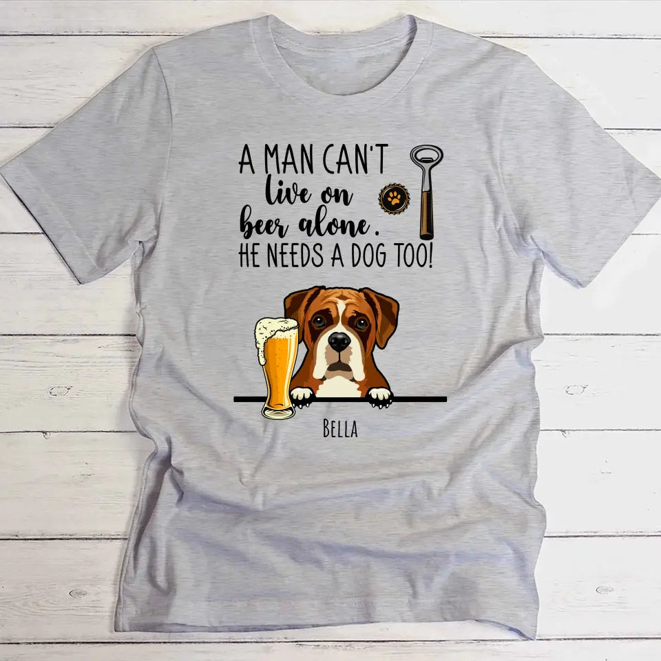 Beer & Woof - Personalised T-Shirt