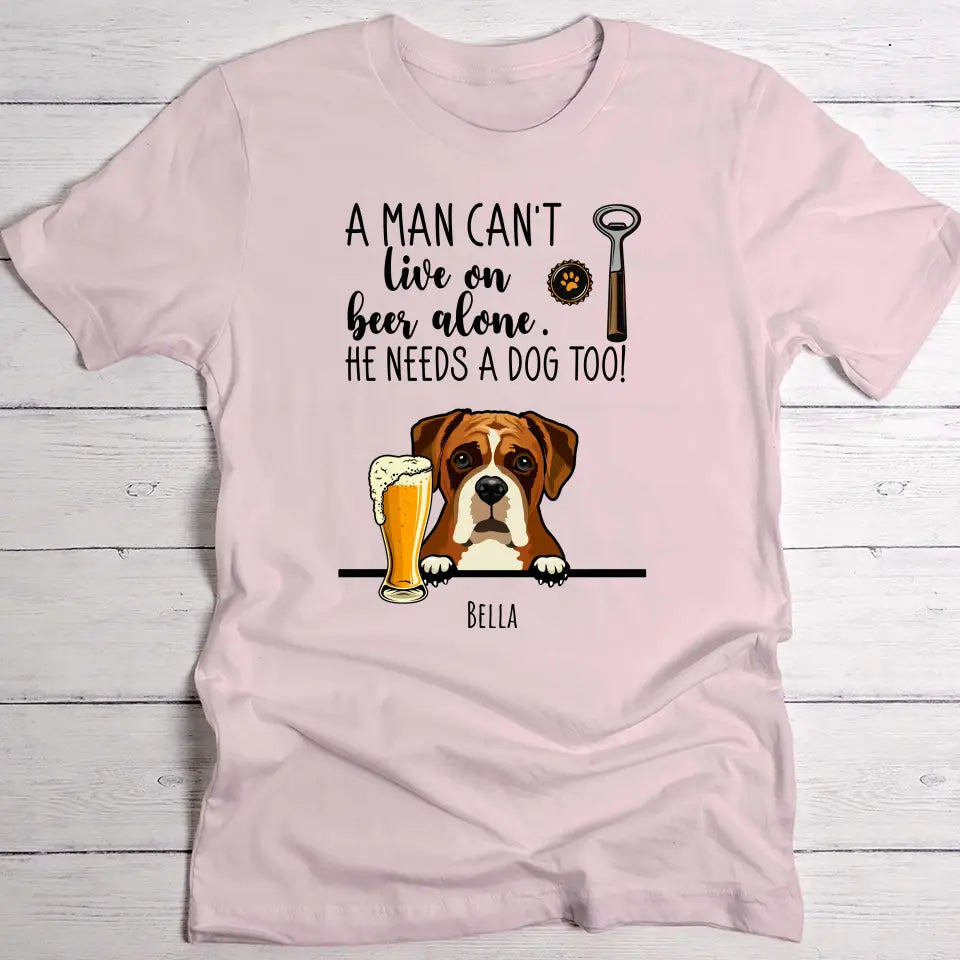 Beer & Woof - Personalised t-shirt