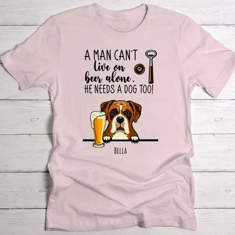 Beer & Woof - Personalised T-Shirt