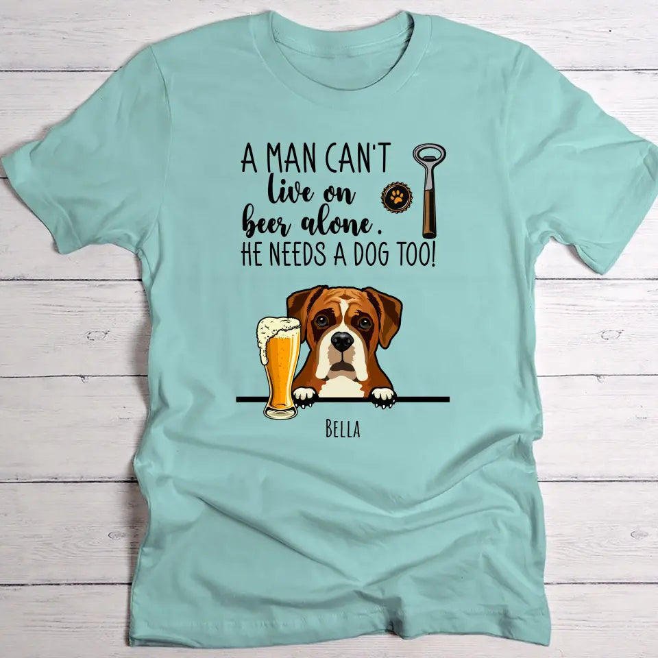 Beer & Woof - Personalised T-Shirt