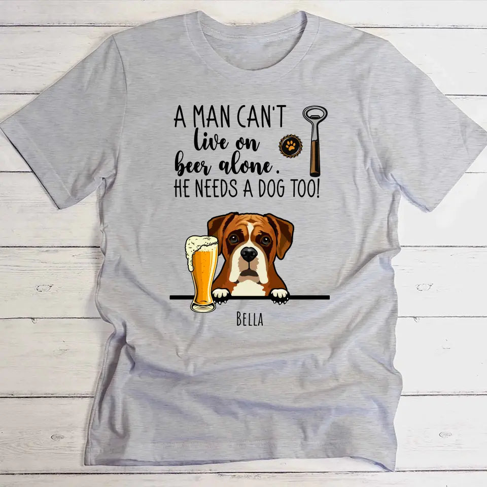 Beer & Woof - Personalised T-Shirt