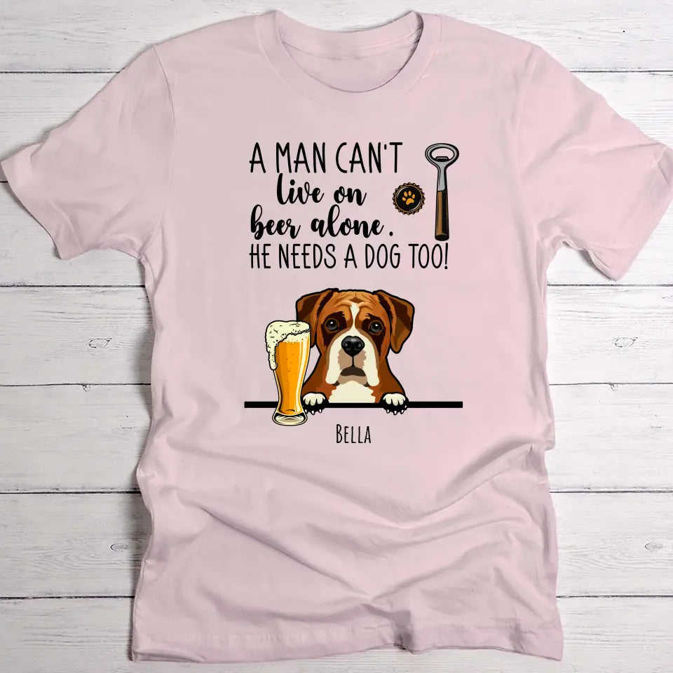 Beer & Woof - Personalised T-Shirt