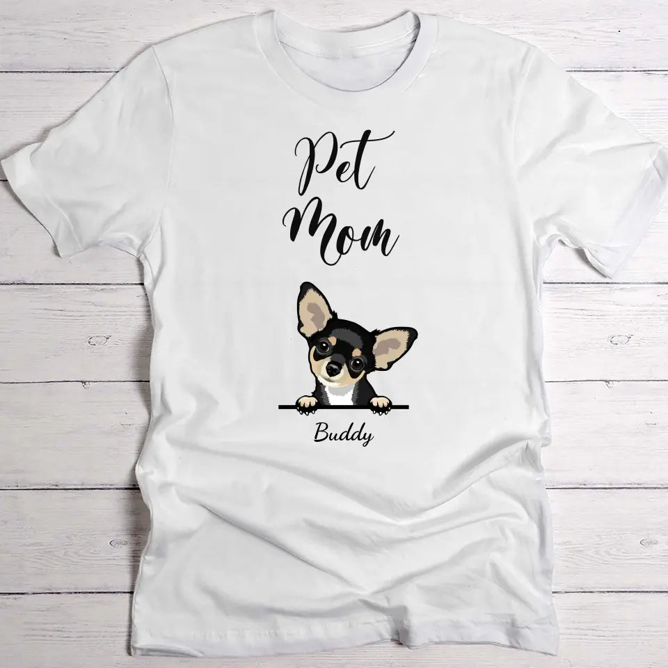Pet parent - Personalised t-shirt