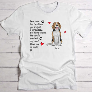 The world's greatest pet parent - Personalised T-Shirt - Featured Image