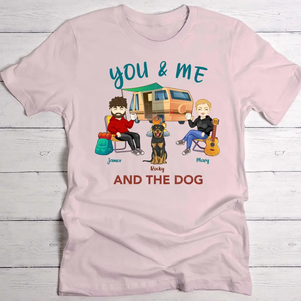 You, me & the pets - Personalised T-Shirt