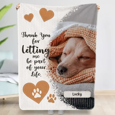 Thank you - Personalised Blanket - Featured Image