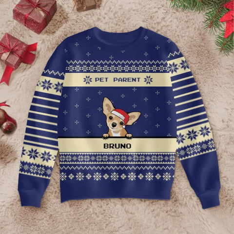 Pet parent - Personalised Ugly Christmas Sweater - Featured Image