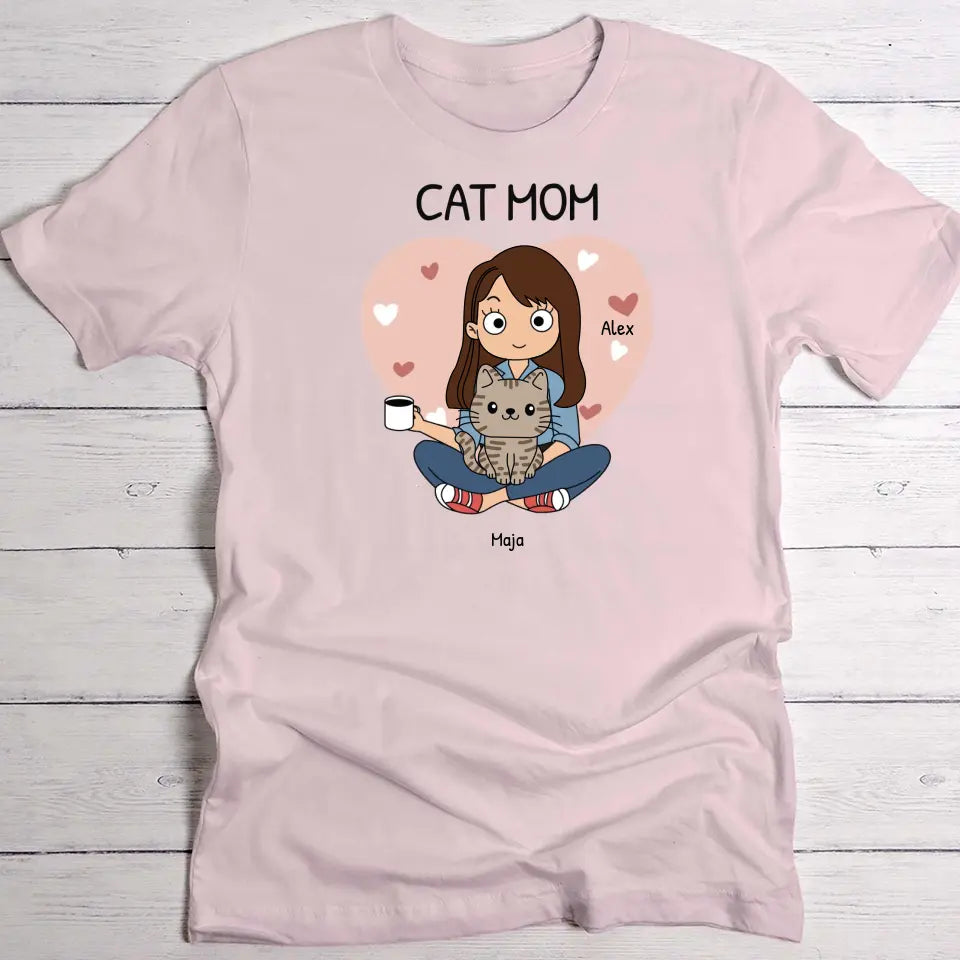 Pet parent - Personalised t-shirt (Comic style)