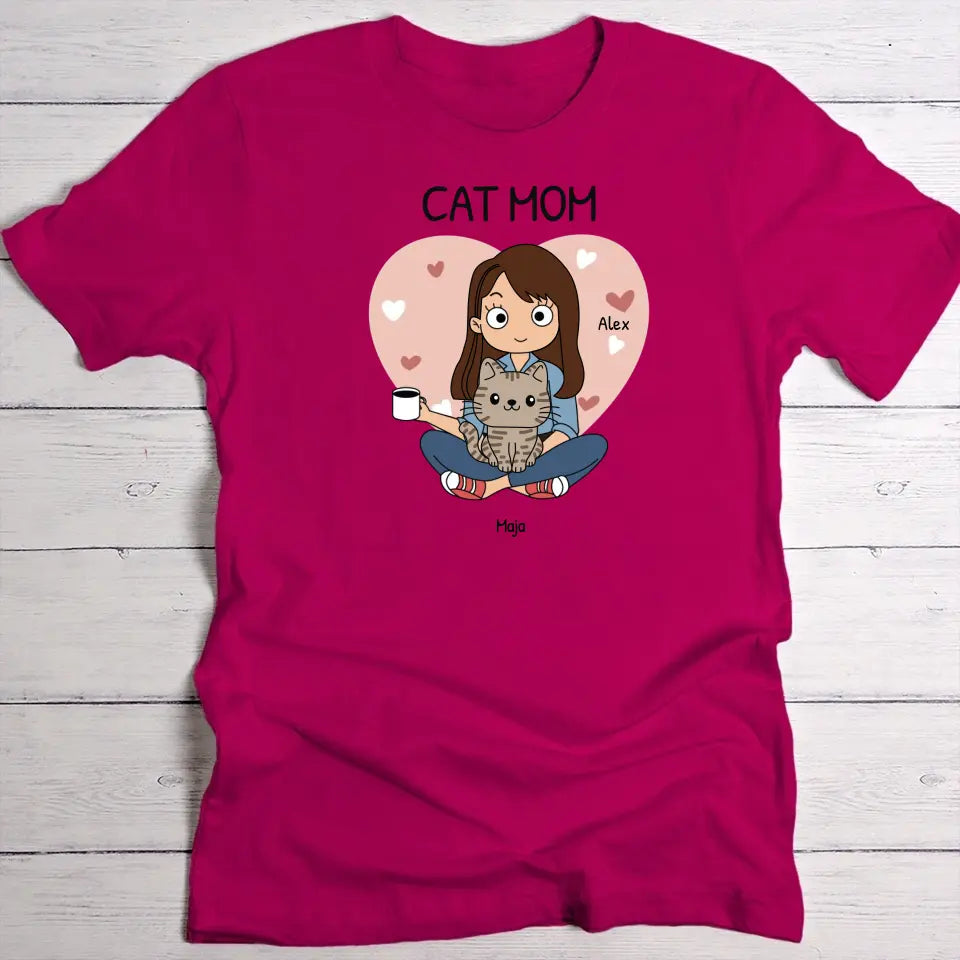 Pet parent - Personalised t-shirt (Comic style)