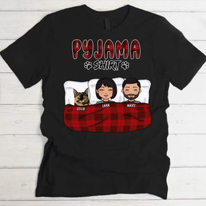 My pyjama shirt (couple) - Personalised T-Shirt - Featured Image