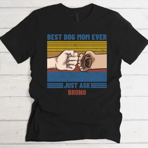 Best Pet Parent ever - Personalised T-Shirt - Featured Image
