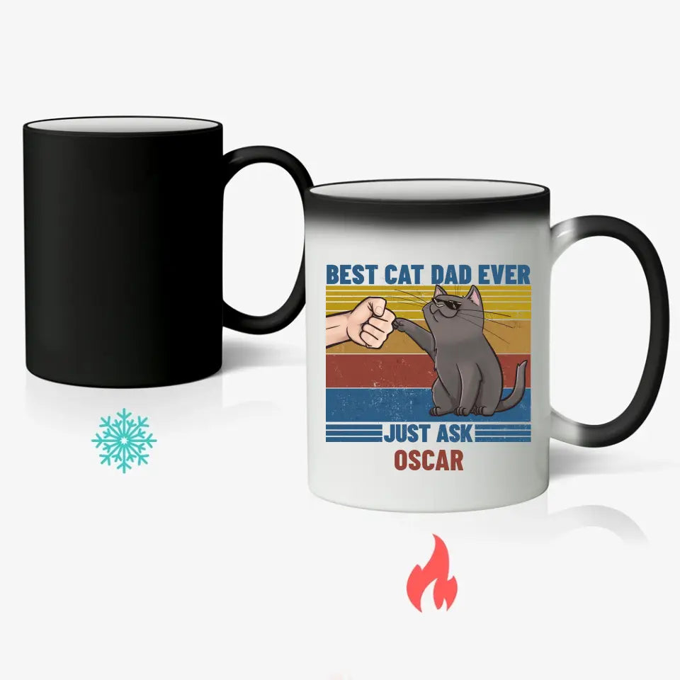 Best cat dad ever - Personalised Mug