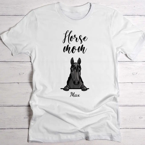 Horse mom - Personalised T-Shirt - Featured Image