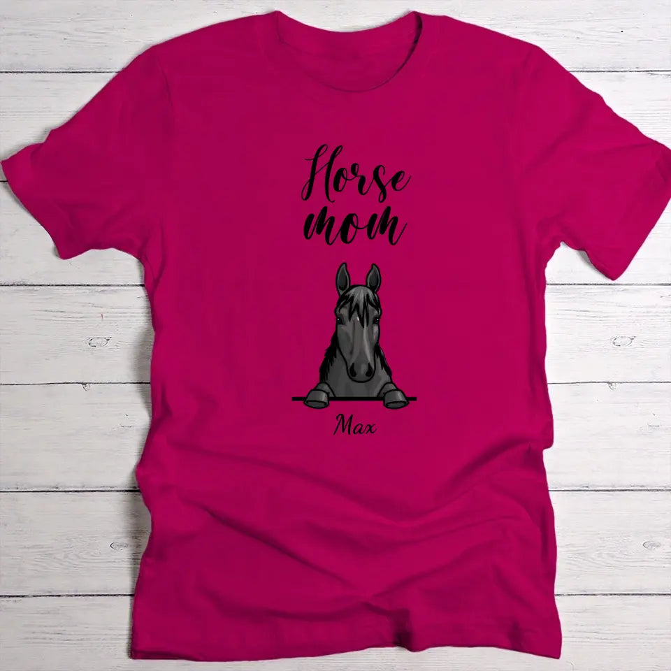 Horse mom - Personalised T-Shirt