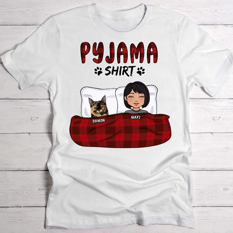 My pyjama shirt - Personalised T-Shirt