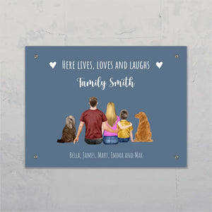 Family - Personalised Door Sign - Featured Image