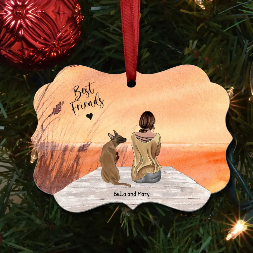 Together with my pet - Personalised ornament