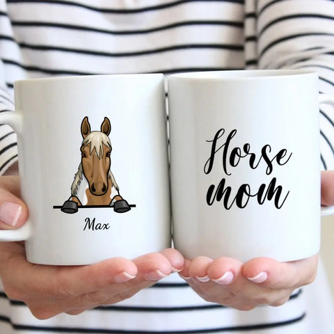 Horse mom - Personalised mug - Featured Image