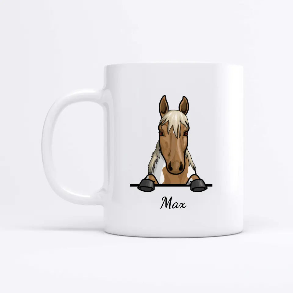 Horse mom - Personalised mug
