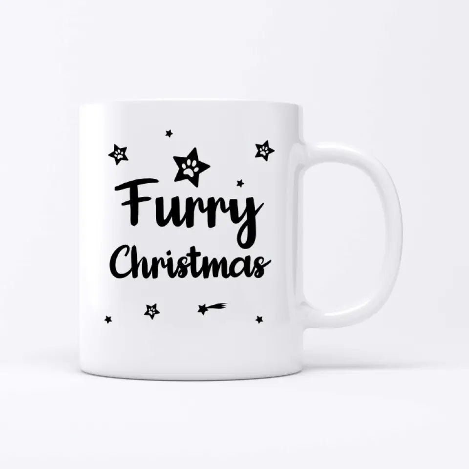 By the fireplace - Personalised Mug