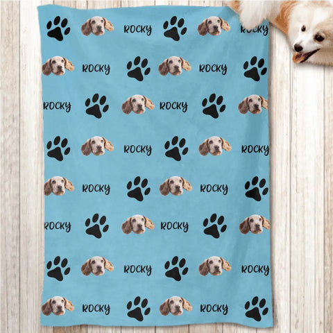 Photo pattern - Personalised pet blanket - Featured Image