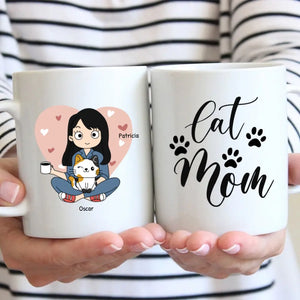 Cat mom - Personalised mug - Featured Image