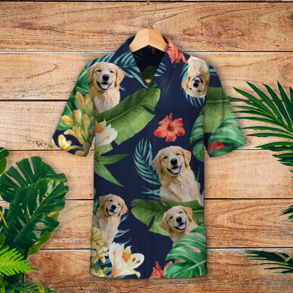 Your photo - Personalised hawaiian shirt