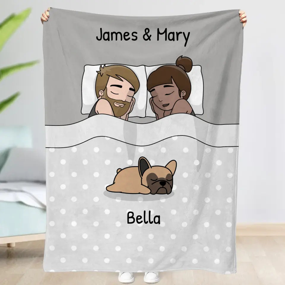 Personalised online cuddle blanket
