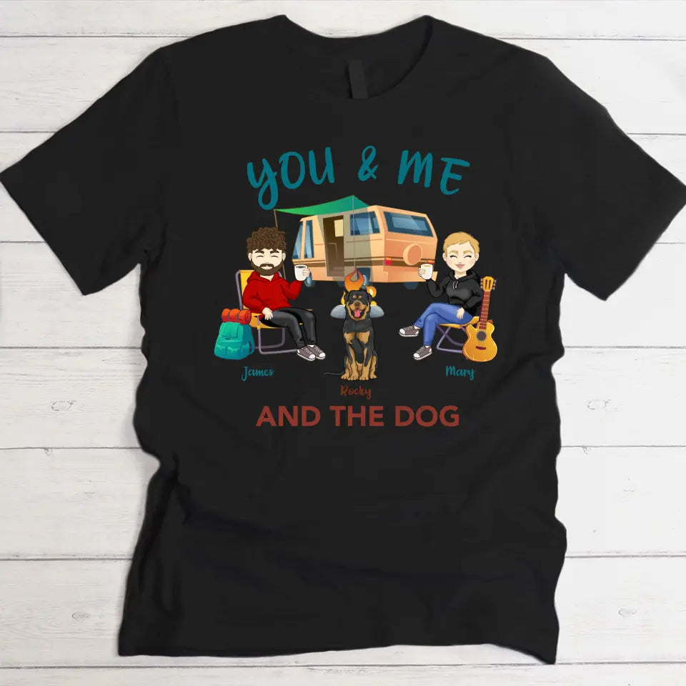 You, me & the pets - Personalised t-shirt