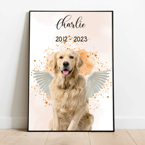 Pet portrait - Personalised Poster - Featured Image