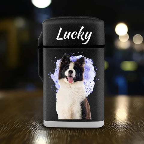 Pet portrait - Personalised lighter - Featured Image