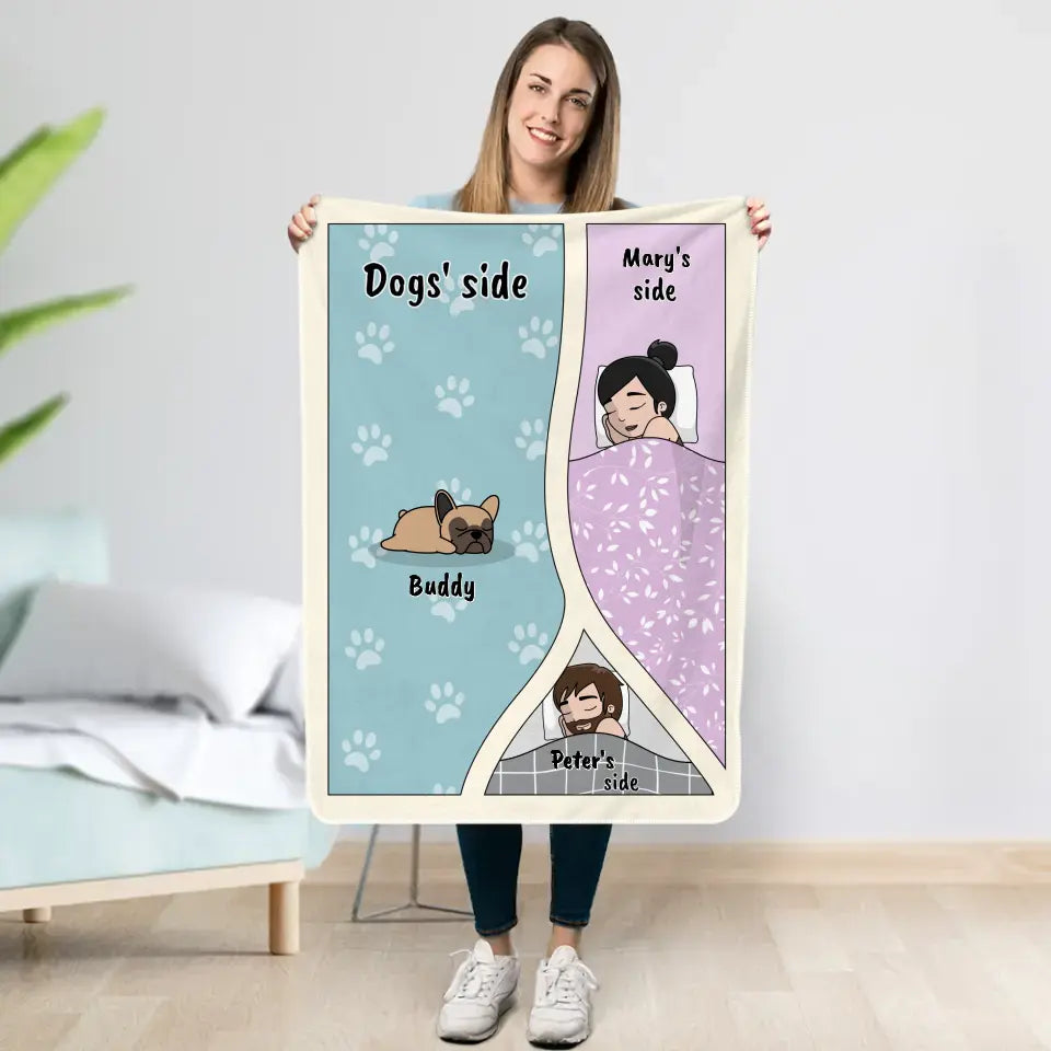 Room for the dogs - Personalised Blanket