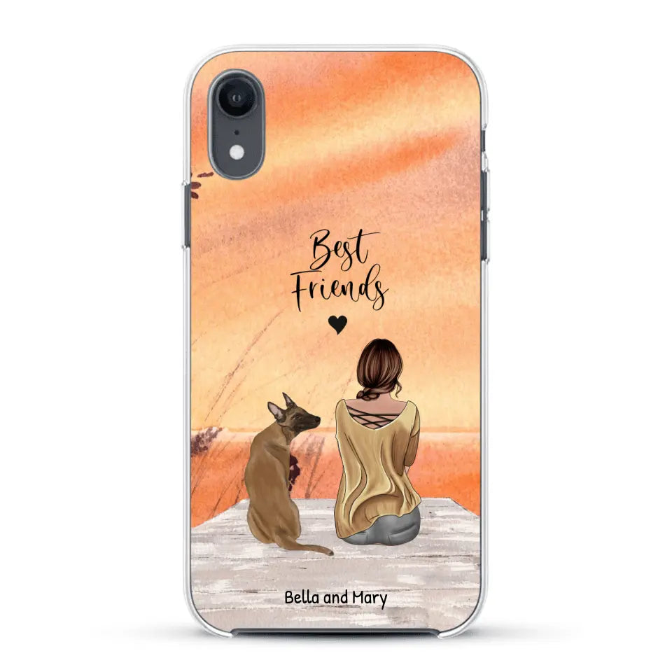 Together with my pet - Personalised Phone Case