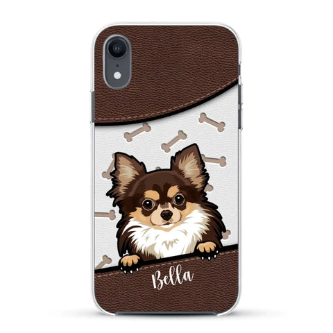 Pet leather look - Personalised Phone Case - Featured Image