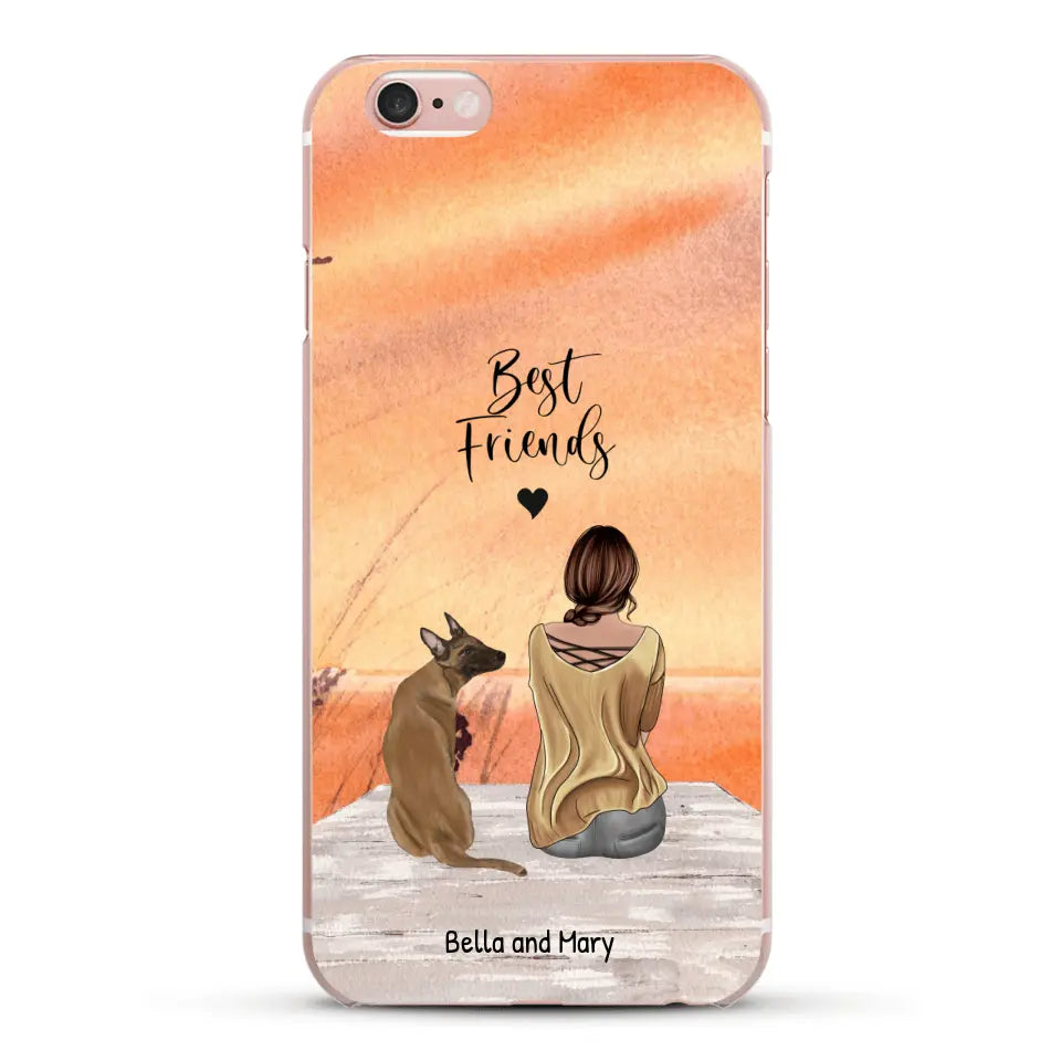 Together with my pet - Personalised Phone Case