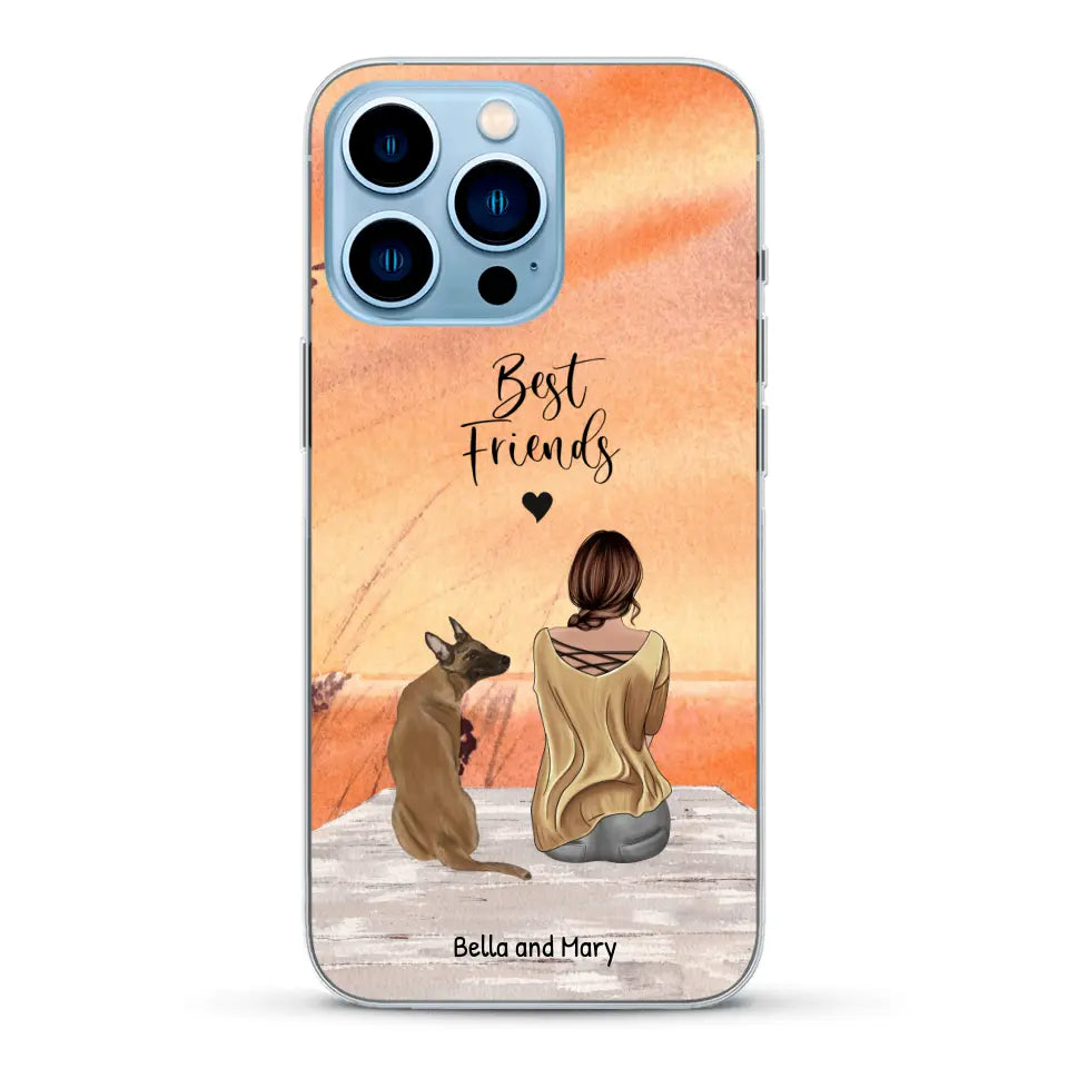 Together with my pet - Personalised Phone Case