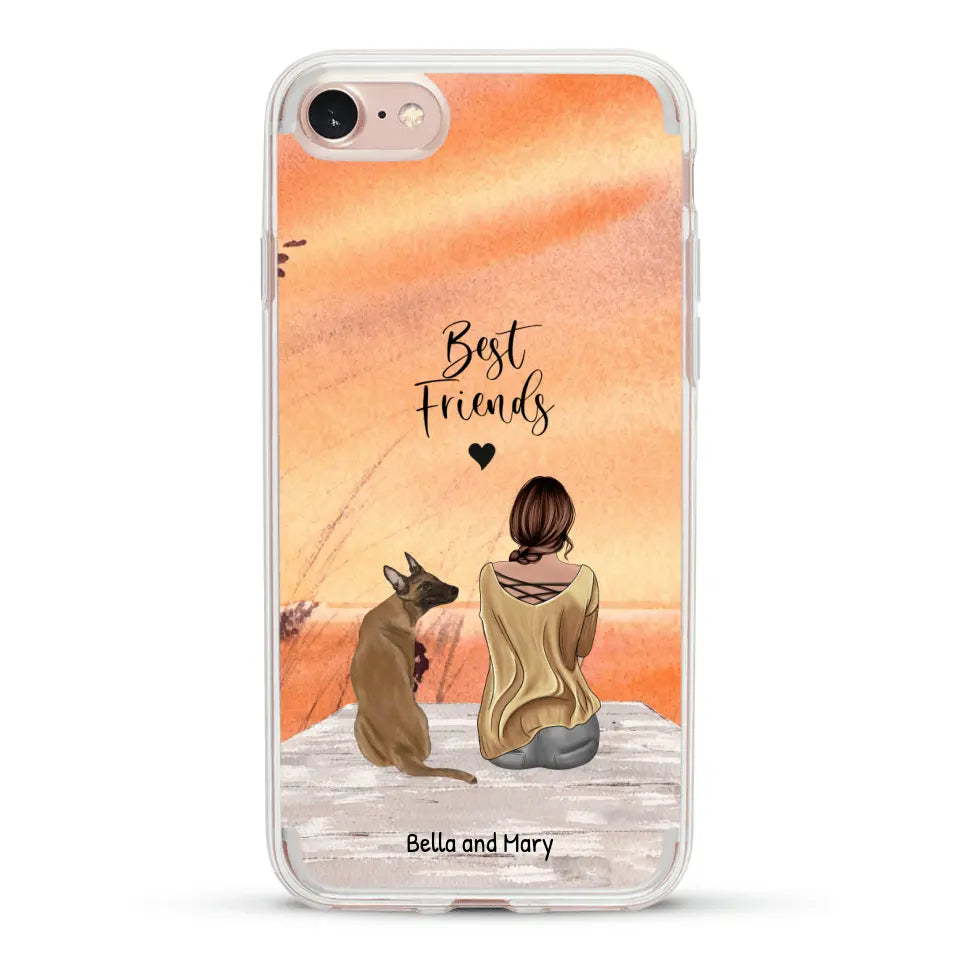 Together with my pet - Personalised Phone Case