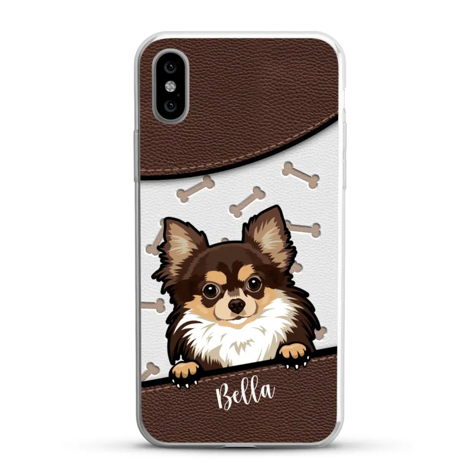 Pet leather look - Personalised Phone Case