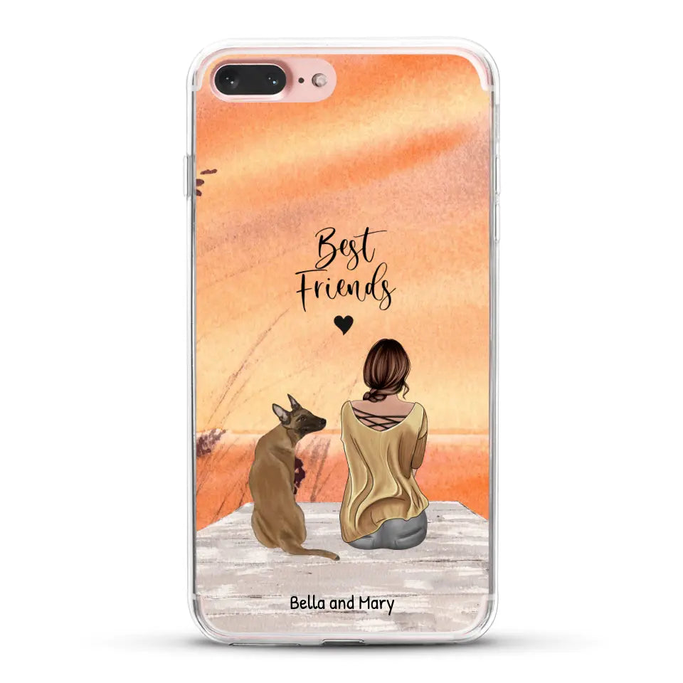 Together with my pet - Personalised Phone Case