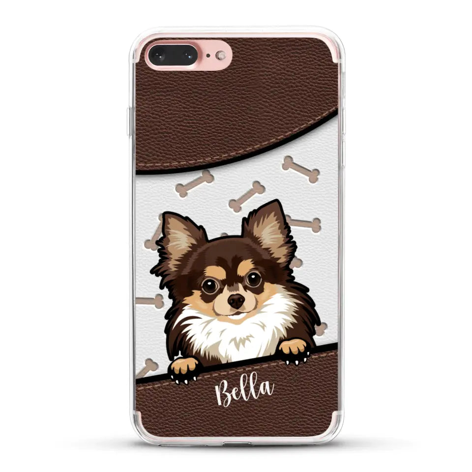 Pet leather look - Personalised Phone Case