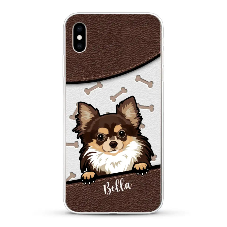 Pet leather look - Personalised Phone Case