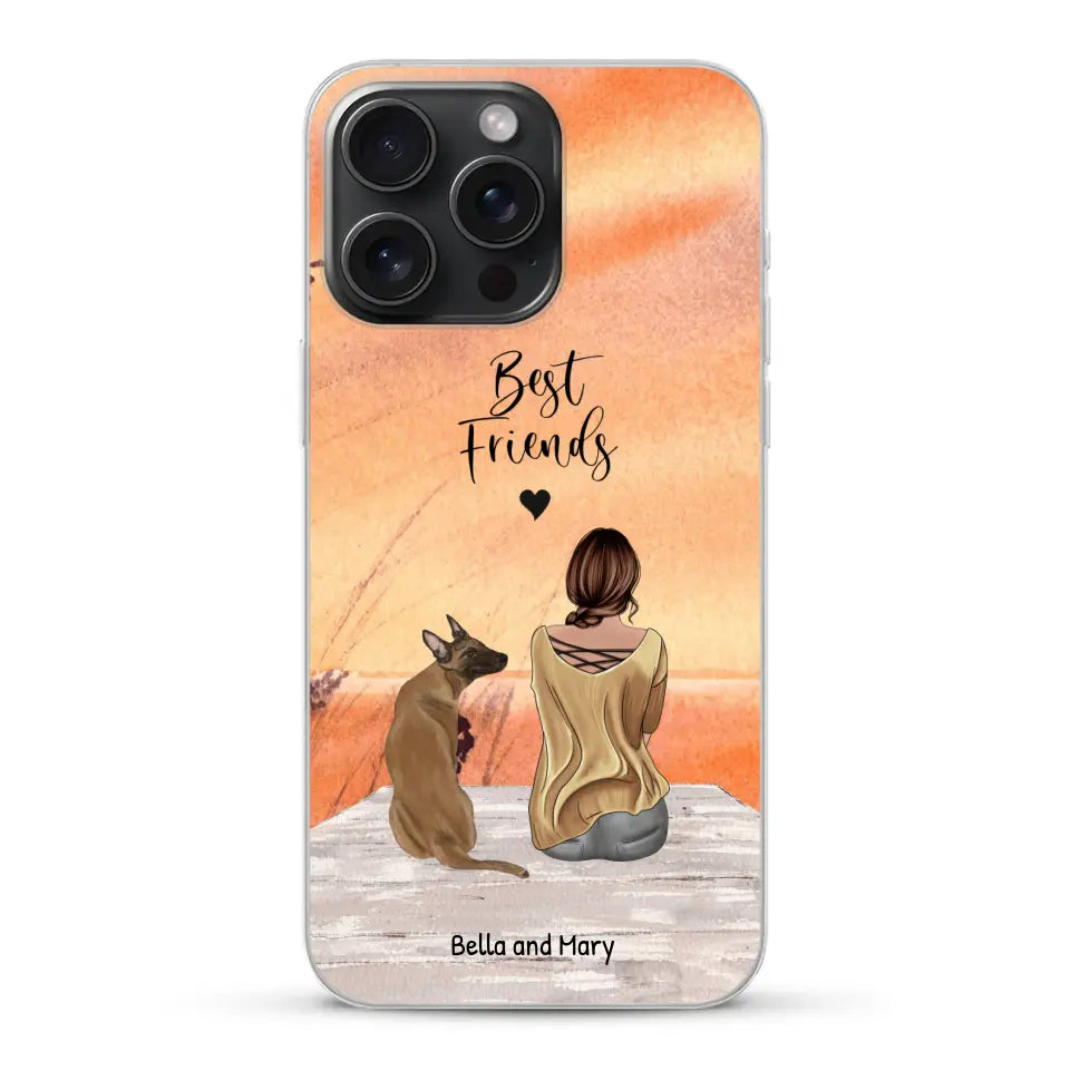 Together with my pet - Personalised Phone Case