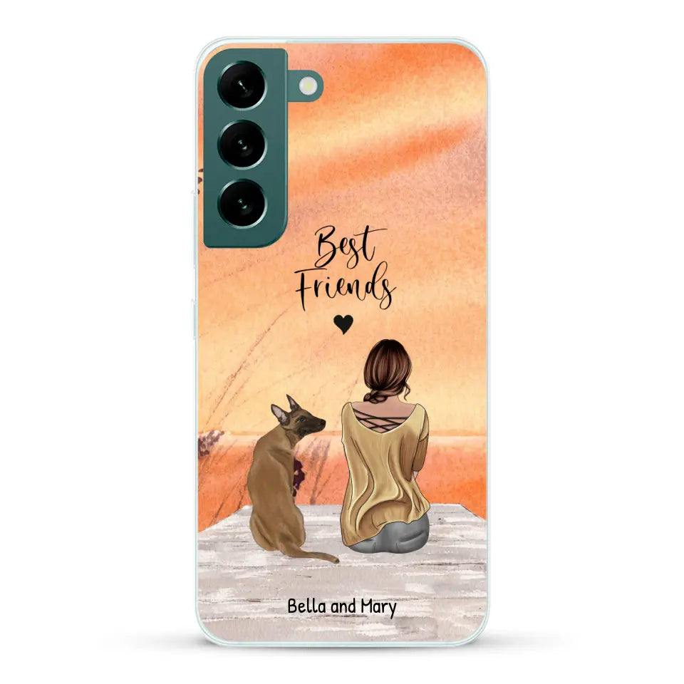 Together with my pet - Personalised Phone Case