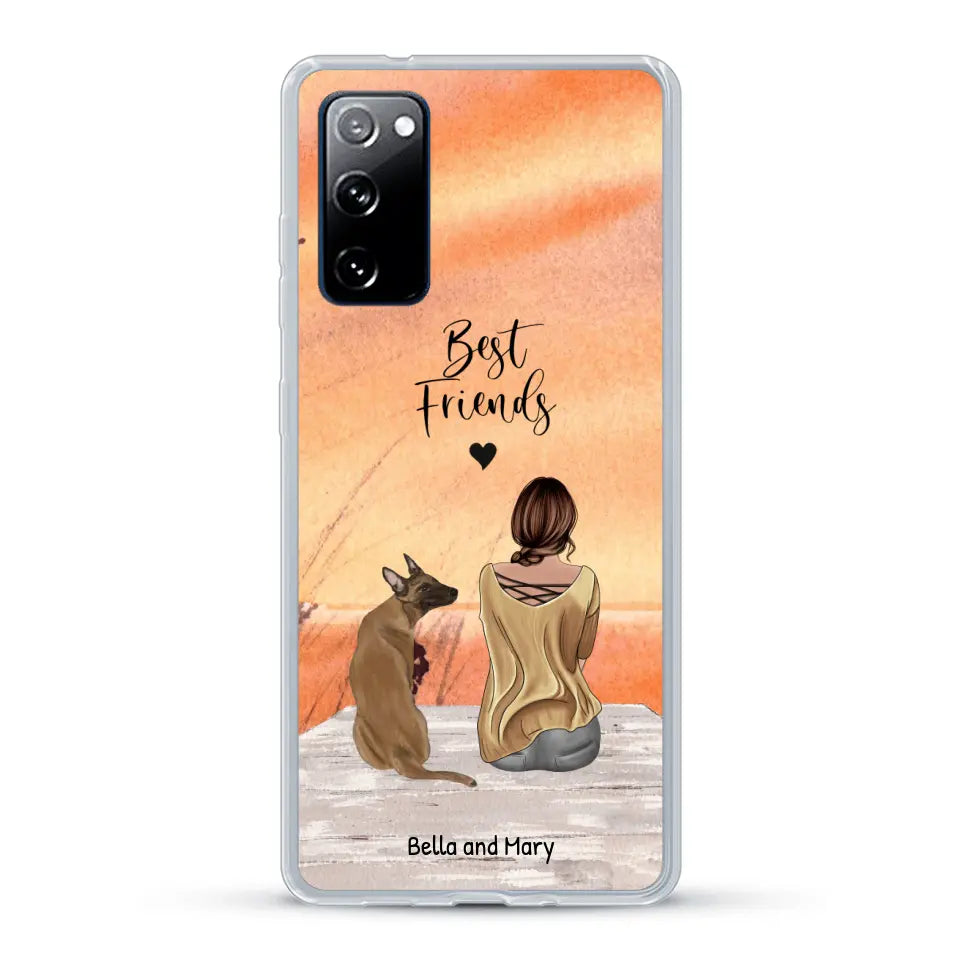 Together with my pet - Personalised Phone Case